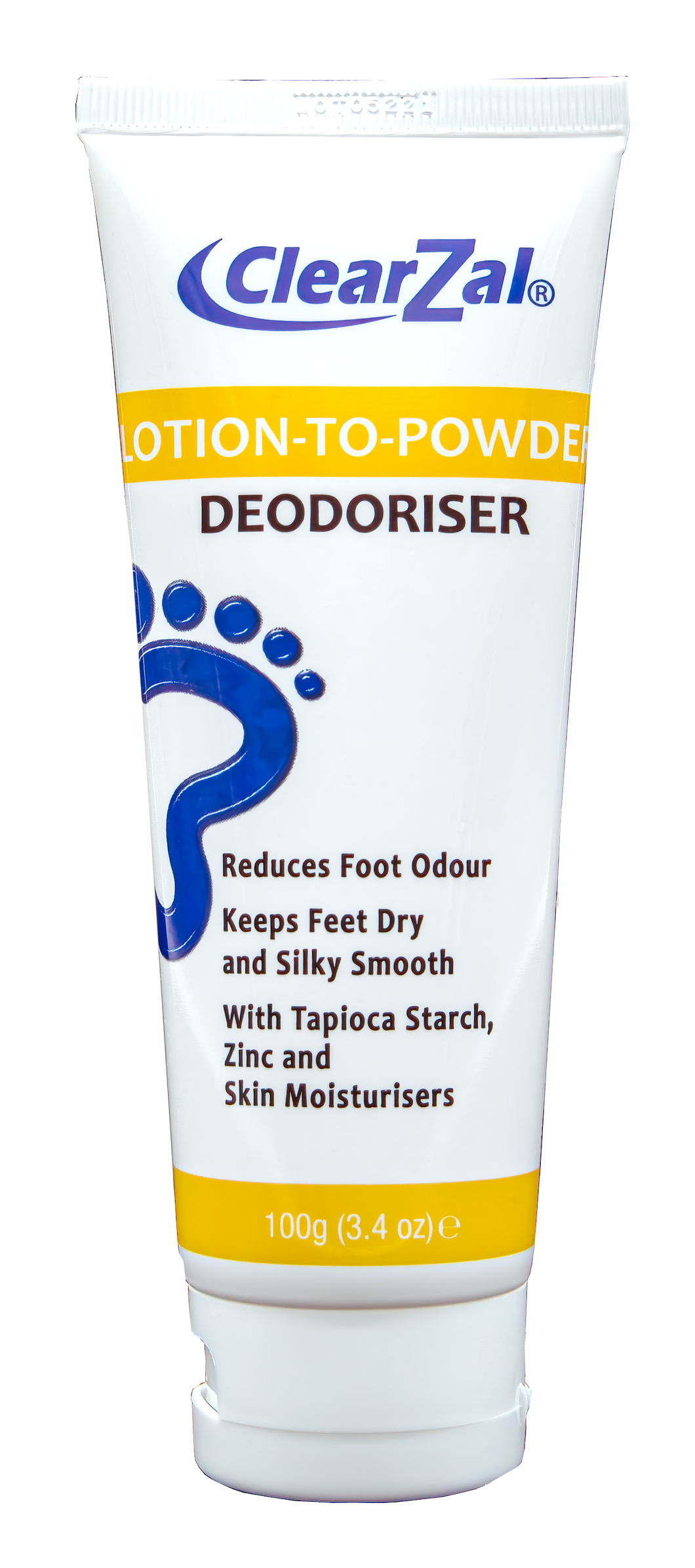 Lotion-to-powder deodoriser - ClearZal